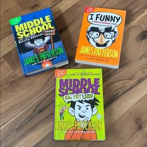 Middle school books by James Patterson